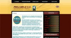 Desktop Screenshot of proj-weld.pl